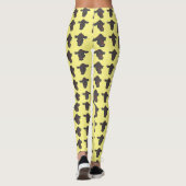 Funky Cow Cows Heads Leggings (Rückseite)
