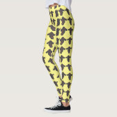 Funky Cow Cows Heads Leggings (Links)