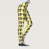 Funky Cow Cows Heads Leggings (Rechts)