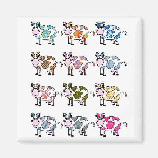 Funky Cows Magnet (Vorne)