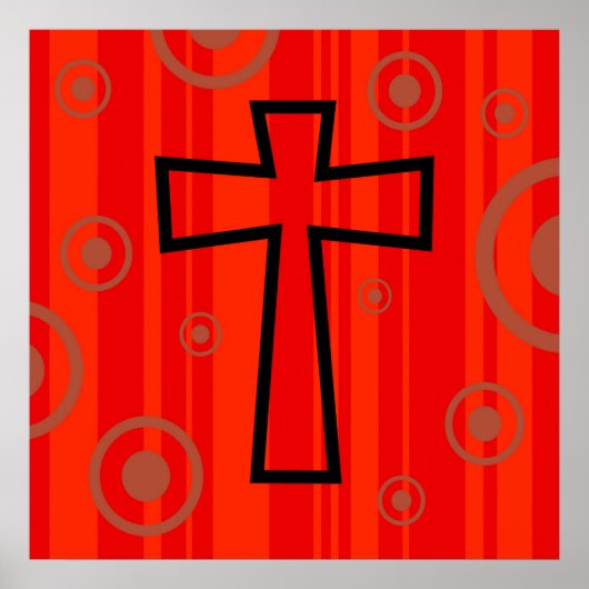 Funky Cross Poster (Vorne)