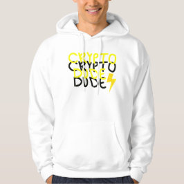 Funky Crypto Typ Energy Power Signing Hoodie