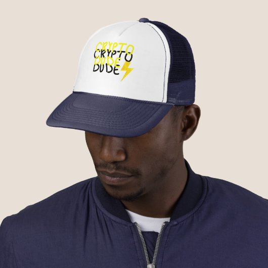 Funky Crypto Typ Energy Power Signing Truckerkappe (Beispiel)