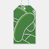 Funky cucumber geschenkanhänger (Vorderseite)