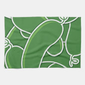 Funky cucumber küchentuch (Horizontal)