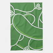 Funky cucumber küchentuch (Vertikal)