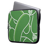 Funky cucumber laptopschutzhülle (Vorderseite Links)
