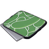Funky cucumber laptopschutzhülle (Vorne Knopf)