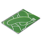 Funky cucumber notizblock (Linke Seite)