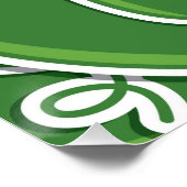Funky cucumber poster (Ecke)