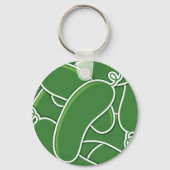 Funky cucumber schlüsselanhänger (Vorderseite)