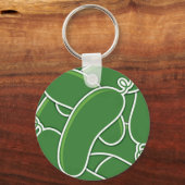 Funky cucumber schlüsselanhänger (Vorderseite)