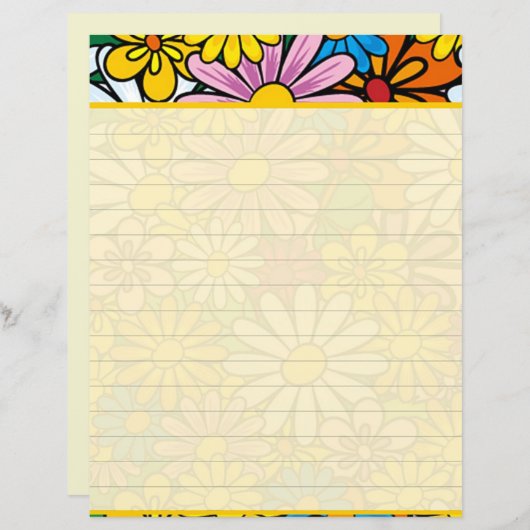 Funky daisies (Vorne/Hinten)