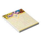 Funky Daisisies Notebook Notizblock (angewinkelt)