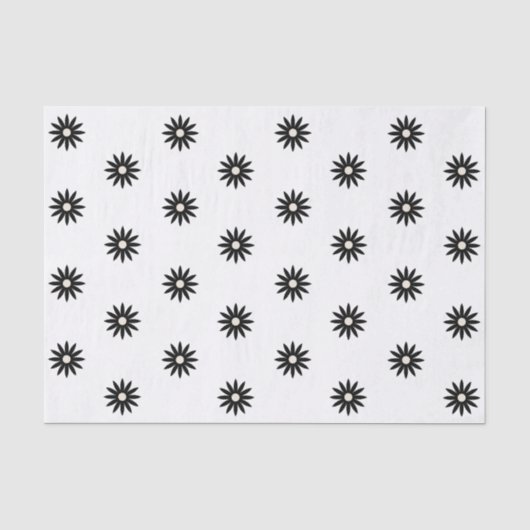 Funky Daisy Tissue Paper Seidenpapier (Vorderseite)