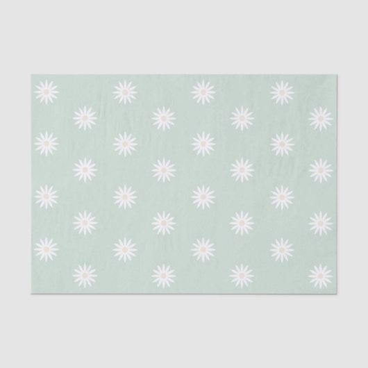 Funky Daisy Tissue Paper Seidenpapier (Vorderseite)