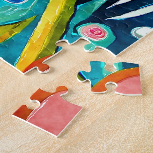 Funky Dandelions Puzzle (Seite)