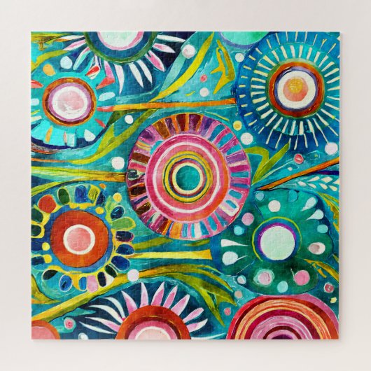 Funky Dandelions Puzzle (Horizontal)