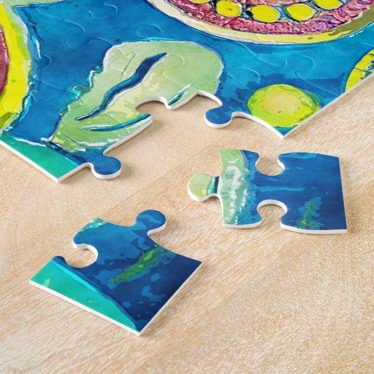 Funky Dandelions Puzzle (Seite)