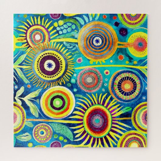 Funky Dandelions Puzzle (Horizontal)