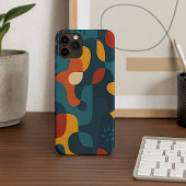 Funky Dark Colors Amorphes Formen Kunstmuster Case-Mate iPhone Hülle
