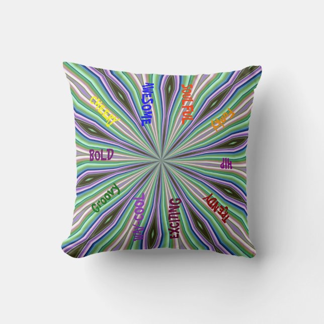 Funky Design Pillow Kissen (Vorderseite)