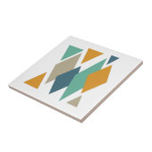 Funky Diamonds and Triangle Mid Century Modern Fliese (Seite)