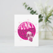 Funky Disco Postkarte (Stehend Vorderseite)