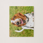 Funky Dog Basset Hound Puzzle (Vertikal)