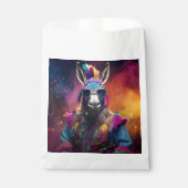 Funky Donkey Blue Glasses Geschenktütchen (Vorderseite)