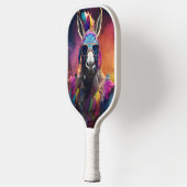Funky Donkey Blue Glasses Pickleball Schläger (Links)