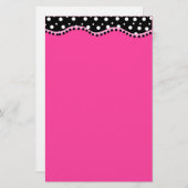 Funky Dots Stationery Briefpapier (Vorne/Hinten)