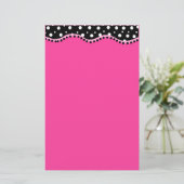 Funky Dots Stationery Briefpapier (Stehend Vorderseite)