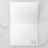 Funky Dreh Flop Grußkarte Karte (Innenseite)