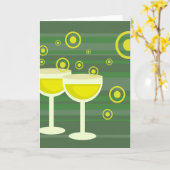 Funky Drinks Karte (Gelbe Blume)