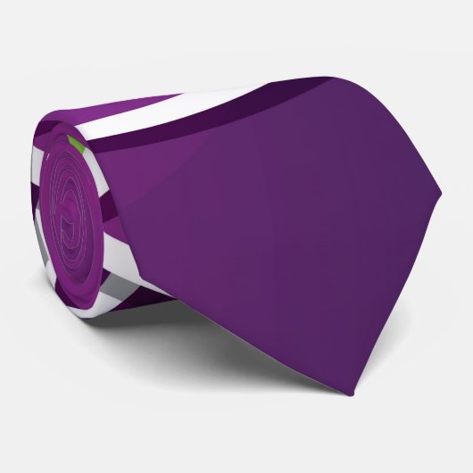 Funky eggplant krawatte (Gerollt)