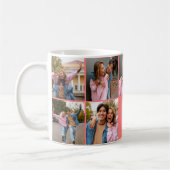 Funky Energetic I Liebe You Foto Collage Kaffeetasse (Links)