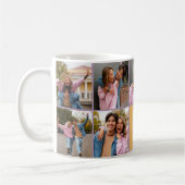 Funky Energetic I Liebe You Foto Collage Kaffeetasse (Links)