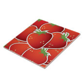 Funky Erdbeeren Fliese (Seite)