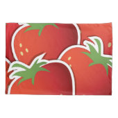 Funky Erdbeeren Kissenbezug (Rückseite)