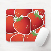 Funky Erdbeeren Mousepad (Mit Mouse)