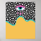Funky Evil Eye Poster (Vorne)