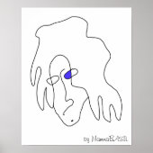 Funky Face Poster! Poster (Vorne)