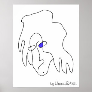 Funky Face Poster! Poster