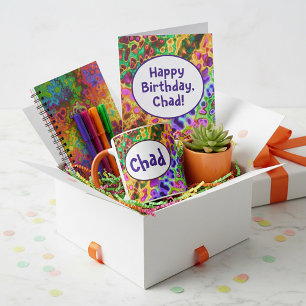 Funky farben personalisiert tasse