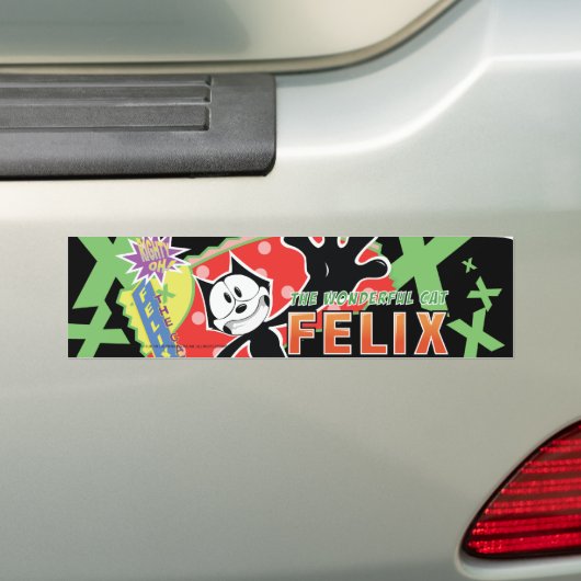 Funky Felix Autoaufkleber (Auf Auto)