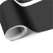 Funky Fiederblatt Geschenkpapier (Rolleneckpunkt)