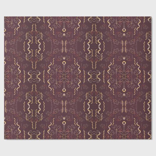 Funky Fiesta Gift Wrap Geschenkpapier (Flach)