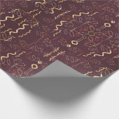 Funky Fiesta Gift Wrap Geschenkpapier (Ecke)