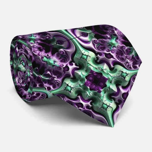 Funky Filigree Krawatte (Gerollt)